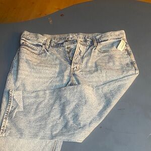 Old Navy Light Blue Straight Leg Pants